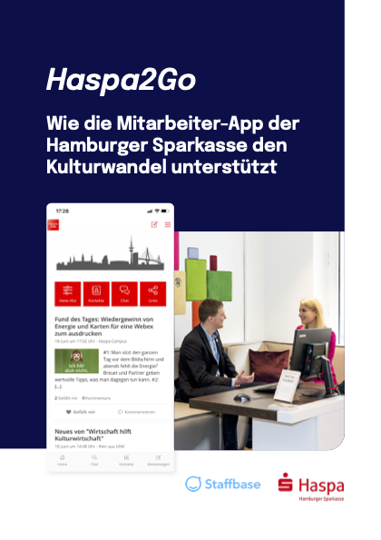 Erfolgsgeschichte Die MitarbeiterApp der Hamburger Sparkasse